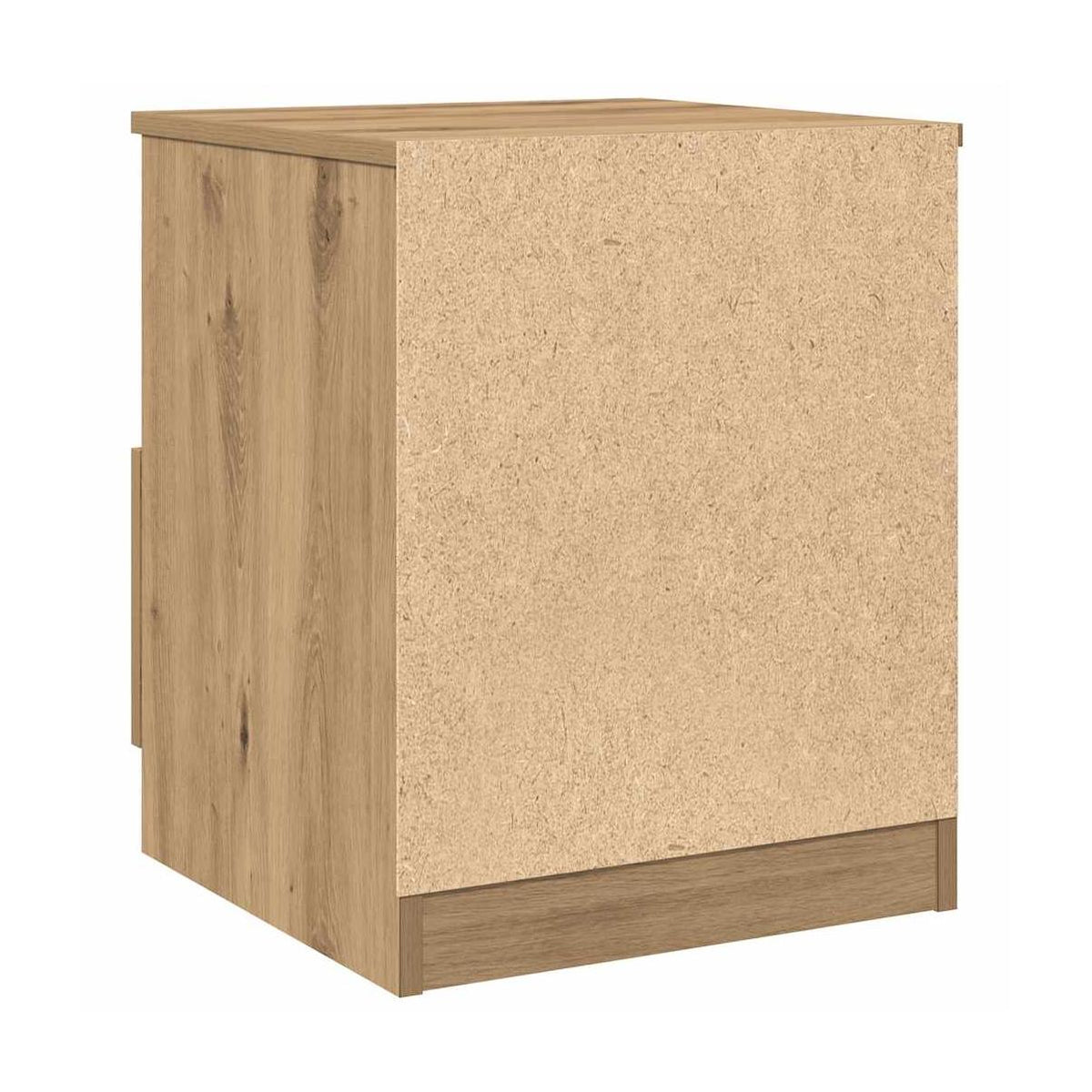 Yöpöytäkaapit 2 Kpl Käsityöläinen Tammi 40X40X50Cm Tekninen Puu