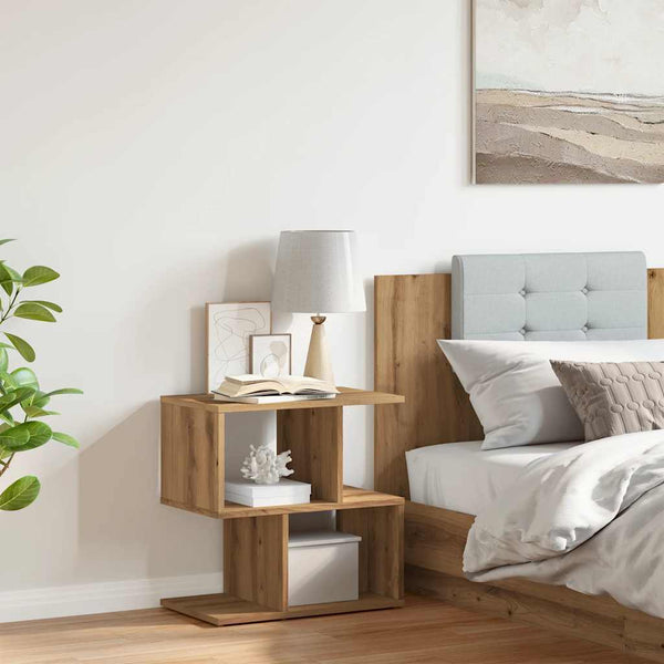 Yöpöytäkaappi Artisan Oak 50X30X51,5 Cm Tekninen Puu