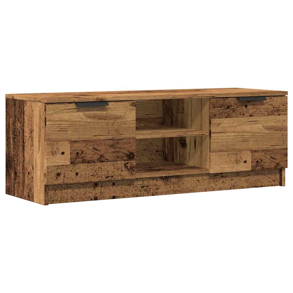 Tv Kaappi Vanhaa Puuta 102X35X36,5 Cm Tekninen Puu