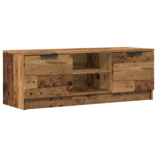 Tv Kaappi Vanhaa Puuta 102X35X36,5 Cm Tekninen Puu