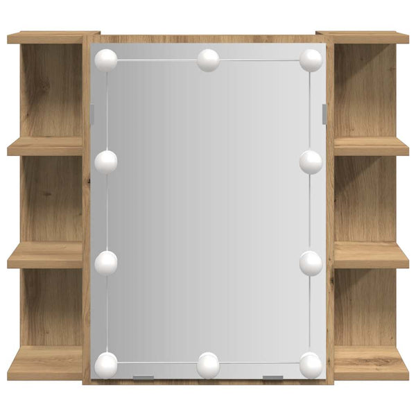 Peilikaappi Ledillä Artisan Oak 70X16,5X60 Cm
