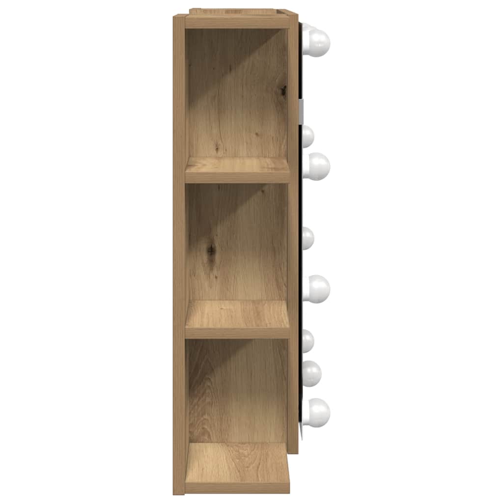 Peilikaappi Ledillä Artisan Oak 70X16,5X60 Cm