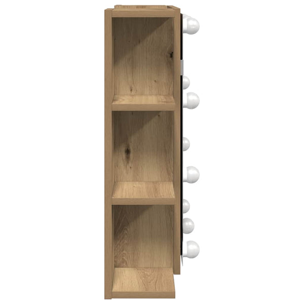 Peilikaappi Ledillä Artisan Oak 70X16,5X60 Cm