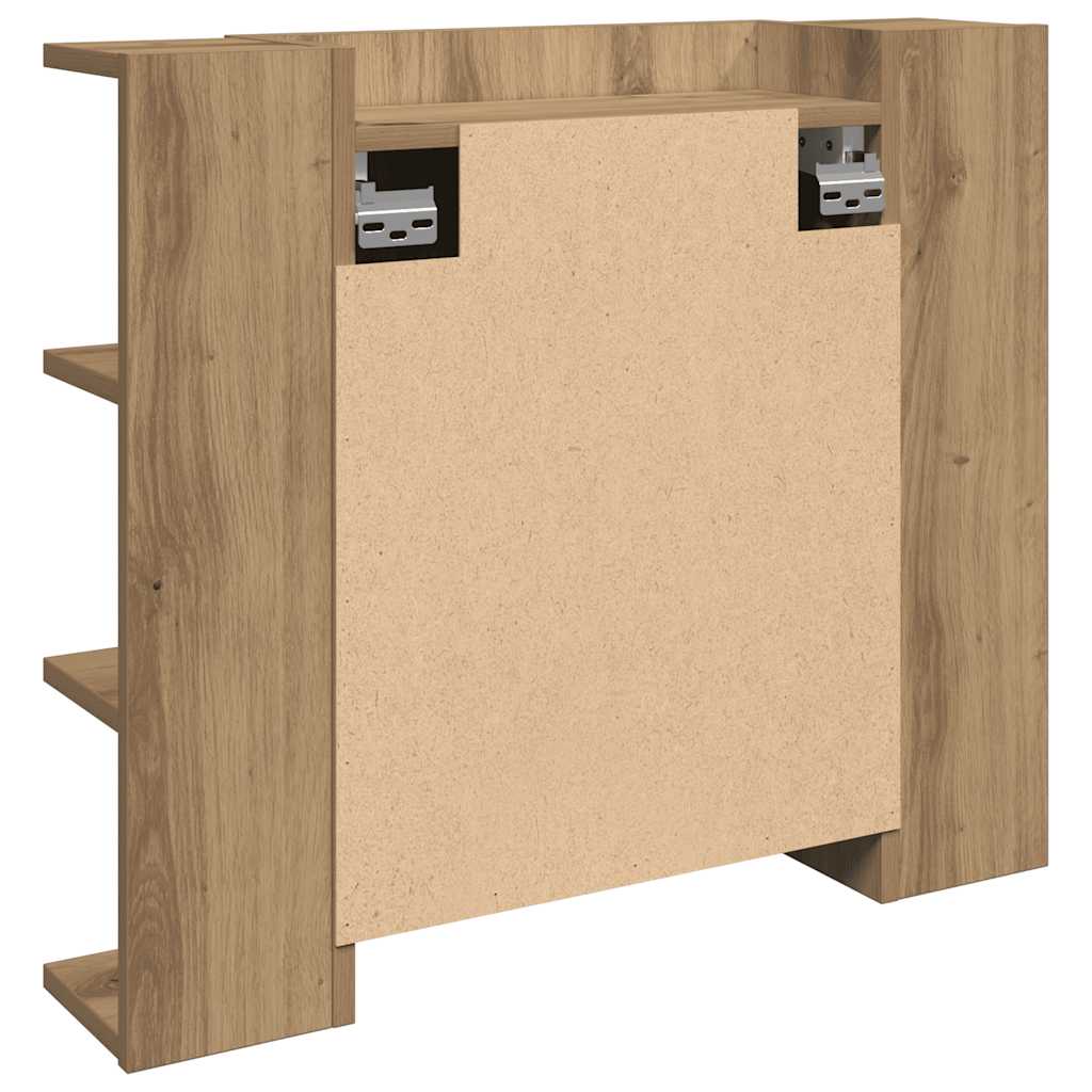 Peilikaappi Ledillä Artisan Oak 70X16,5X60 Cm