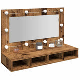Peilikaappi Led-Valoilla 90X31,5X62 Cm