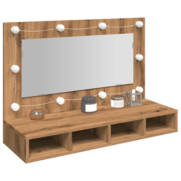 Peilikaappi Led-Valoilla 90X31,5X62 Cm