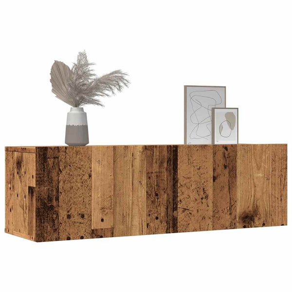 Tv-Kaapit Seinäkiinnitettävä 2 Kpl 100X30X30 Cm