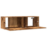Tv-Kaapit Seinäkiinnitettävä 2 Kpl 100X30X30 Cm