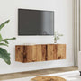 Tv-Kaapit Seinäkiinnitettävä 2 Kpl 100X30X30 Cm