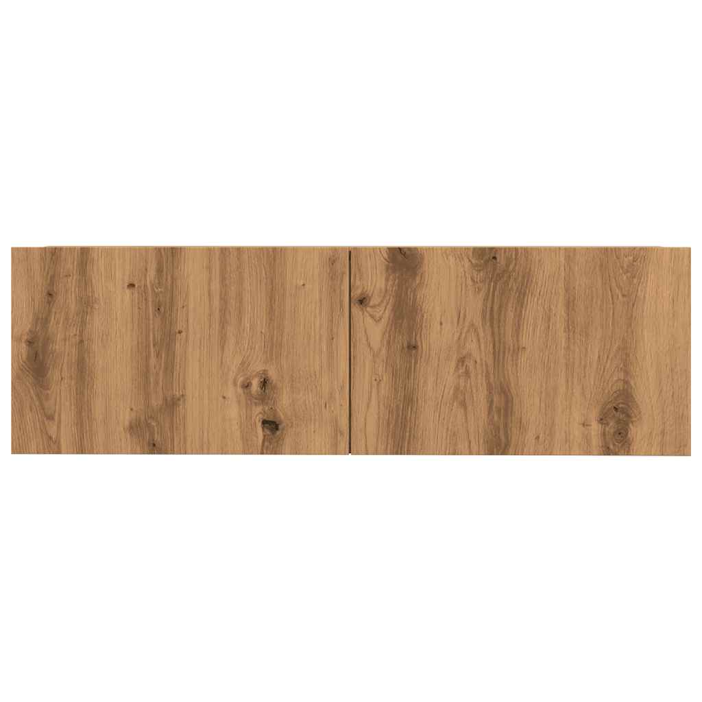 Tv-Kaapit Seinäkiinnitettävä 2 Kpl 100X30X30 Cm