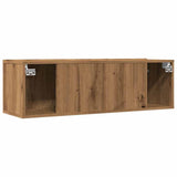Tv-Kaapit Seinäkiinnitettävä 2 Kpl 100X30X30 Cm