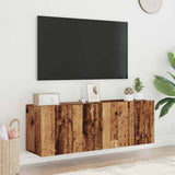 Tv-Kaapit Seinäkiinnitettävä 2 Kpl 60X30X41 Cm