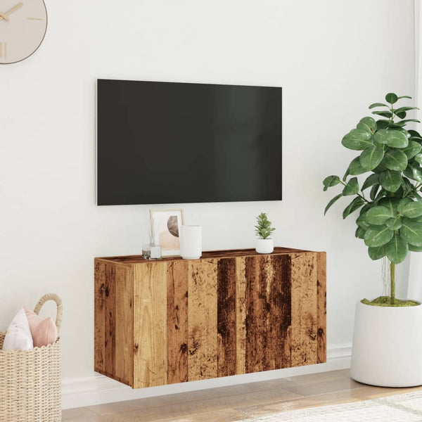 Tv-Kaappi Seinäkiinnitettävä 80X30X41 Cm