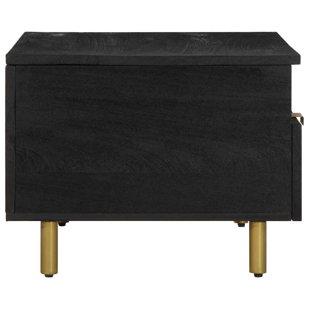 Sohvapöytä Musta 80X54X40 Cm Tekninen Puu
