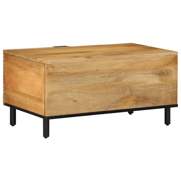 Sohvapöytä 80X50X40 Cm Massiivipuu Mango