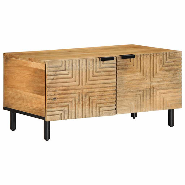 Sohvapöytä 80X50X40 Cm Massiivipuu Mango