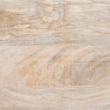 Sohvapöytä Vaaleanvalkoinen 100 X 54 X 40 Cm Kiinteä Mango Puu