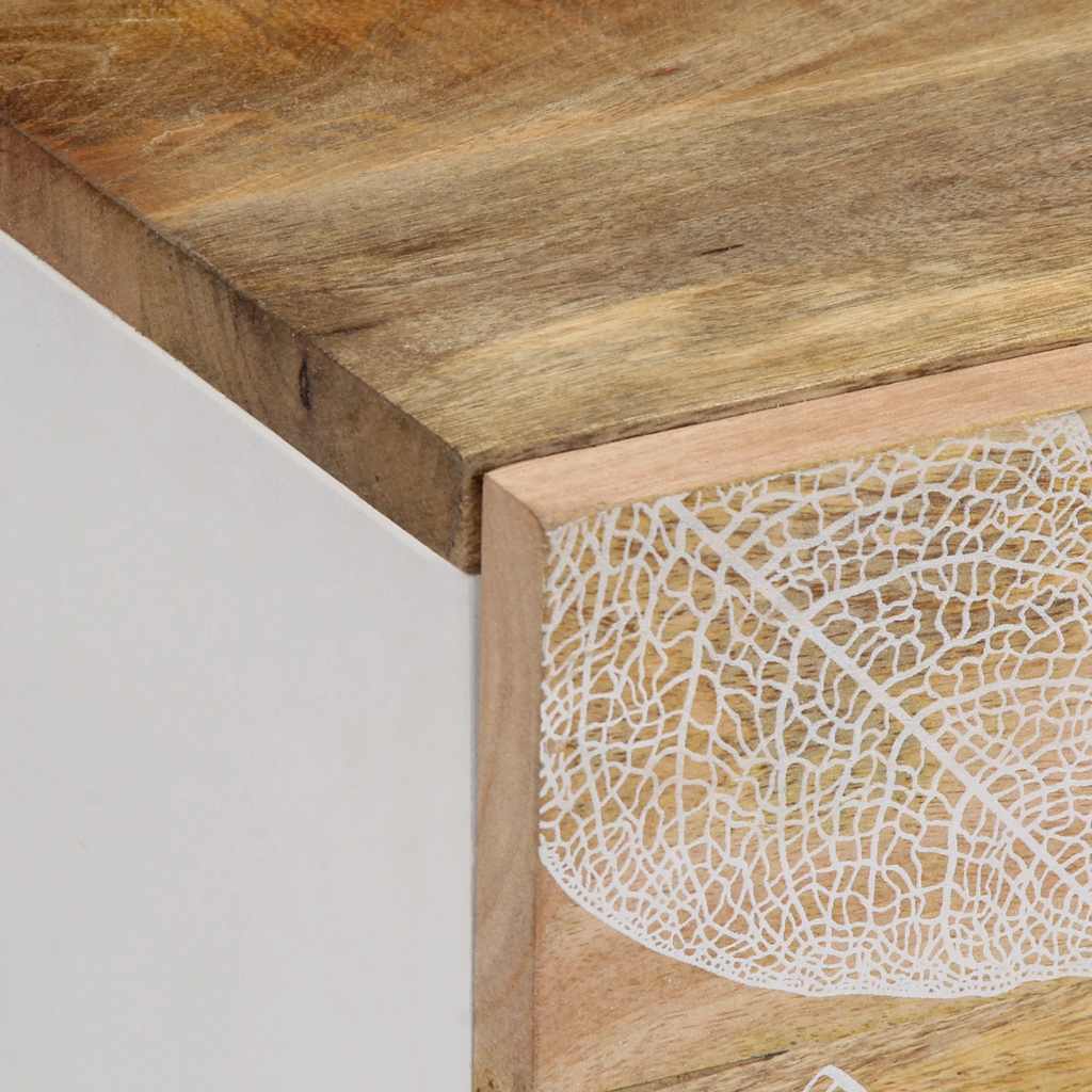 Sohvapöytä 100X54X40 Cm Täysi Mangopuu