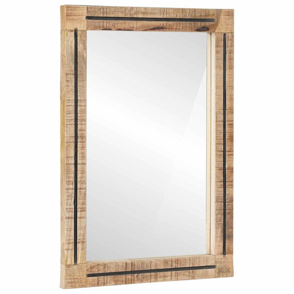 Peili Seinäkiinnitettävä Ruskea Ja Musta 70 X 50 X 3 Cm Lasi