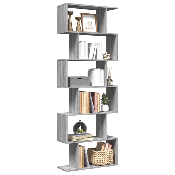 Kirjahylly 6 Tasoa 70 X 24 X Tekninen Puu .