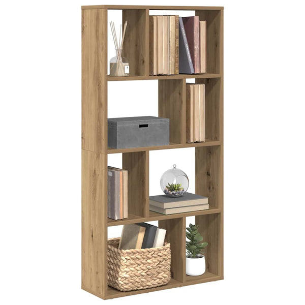 Kirjahylly 8 Tasoa 72 X 20 X 120,5 Cm Tekninen Puu .