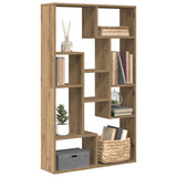 Kirjahylly 8 Tasoa 72 X 20 X 120,5 Cm Tekninen Puu .