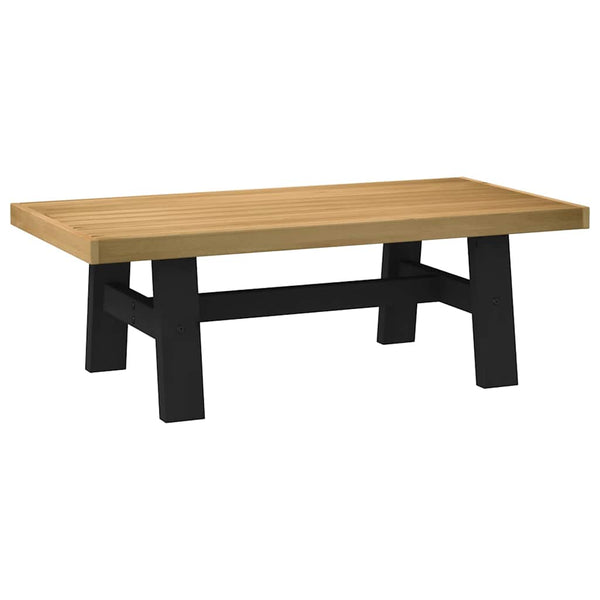 Sohvapöytä Noain Amuotoiset Jalat 120X60X40Cm Massiivipuu Mänty
