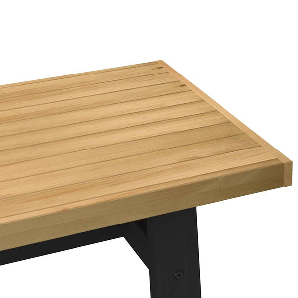 Sohvapöytä Noain Amuotoiset Jalat 120X60X40Cm Massiivipuu Mänty