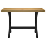 Työpöytä Noain Iset Jalat 120X50X75 Cm Massiivipuu Mänty