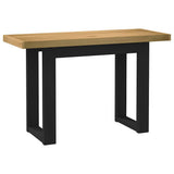 Työpöytä Noain Iset Jalat 120X50X75 Cm Massiivipuu Mänty