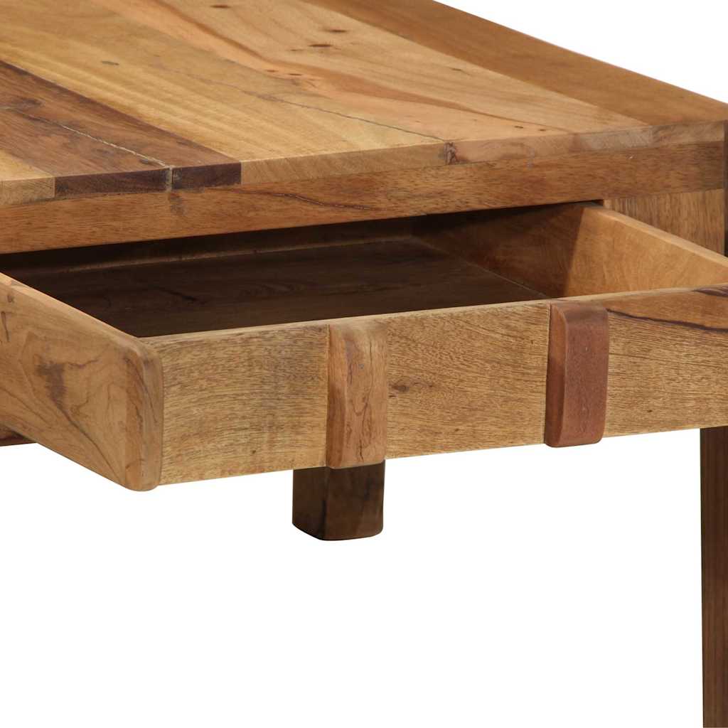 Sohvapöytä Ruskea 110 X 54 X 35 Cm Kierrätetty Massiivinen Puu