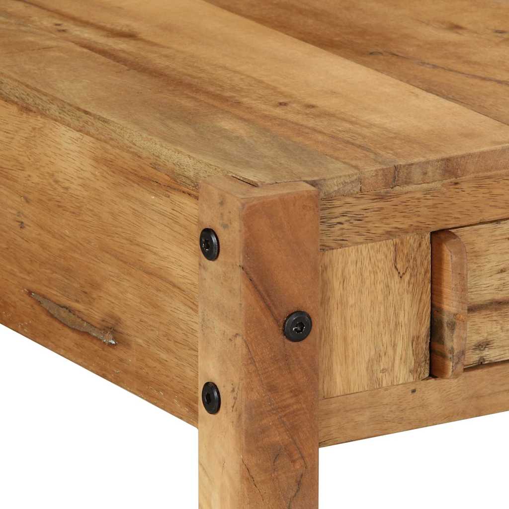 Sohvapöytä Ruskea 110 X 54 X 35 Cm Kierrätetty Massiivinen Puu