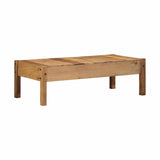 Sohvapöytä Ruskea 110 X 54 X 35 Cm Kierrätetty Massiivinen Puu
