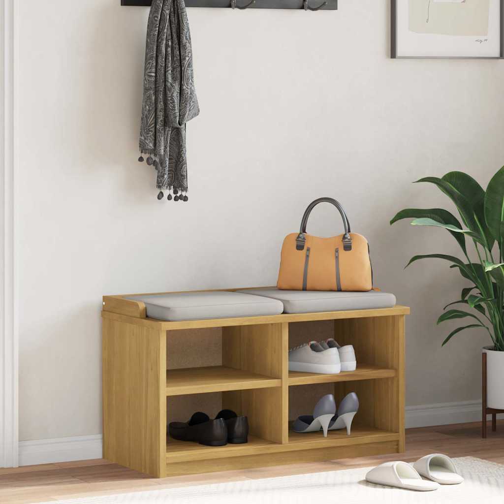 Eteisen Penkki Sandnes 87X40X50 Cm Täysi Mänty