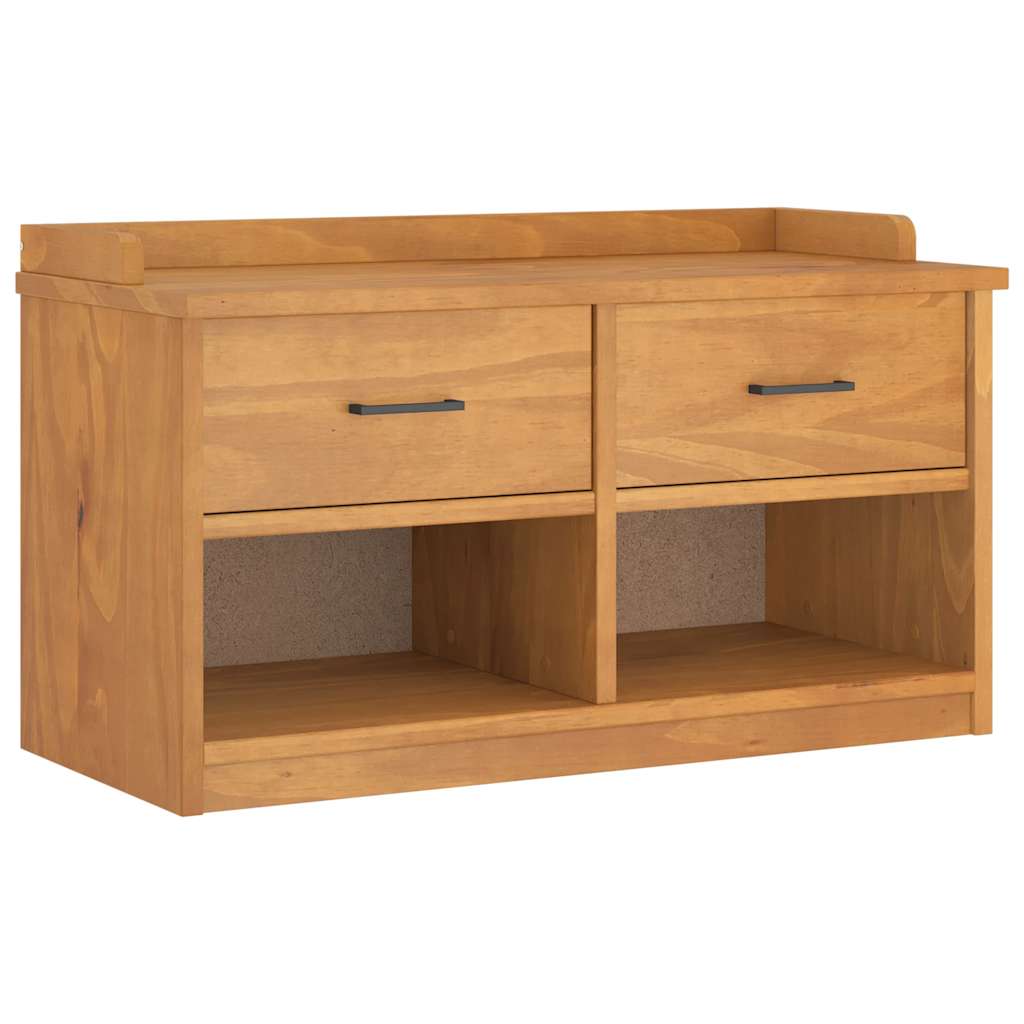 Eteisen Penkki Sandnes 87X40X50 Cm Täysi Mänty
