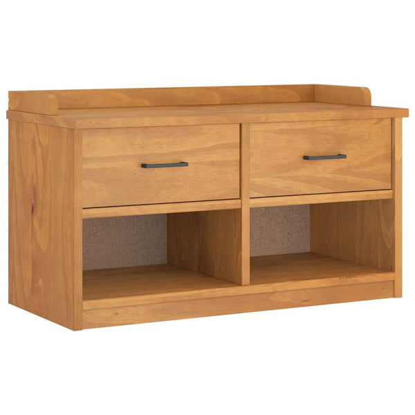 Eteisen Penkki Sandnes 87X40X50 Cm Täysi Mänty