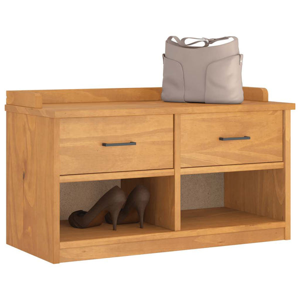 Eteisen Penkki Sandnes 87X40X50 Cm Täysi Mänty
