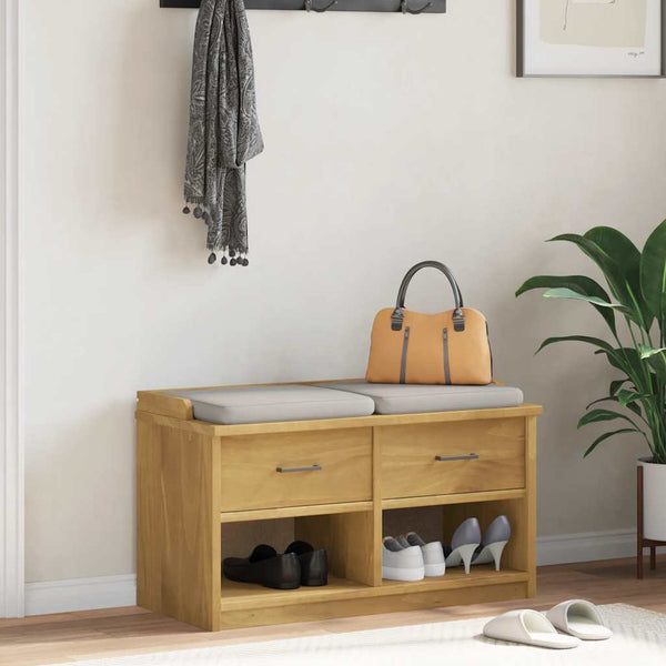 Eteisen Penkki Sandnes 87X40X50 Cm Täysi Mänty
