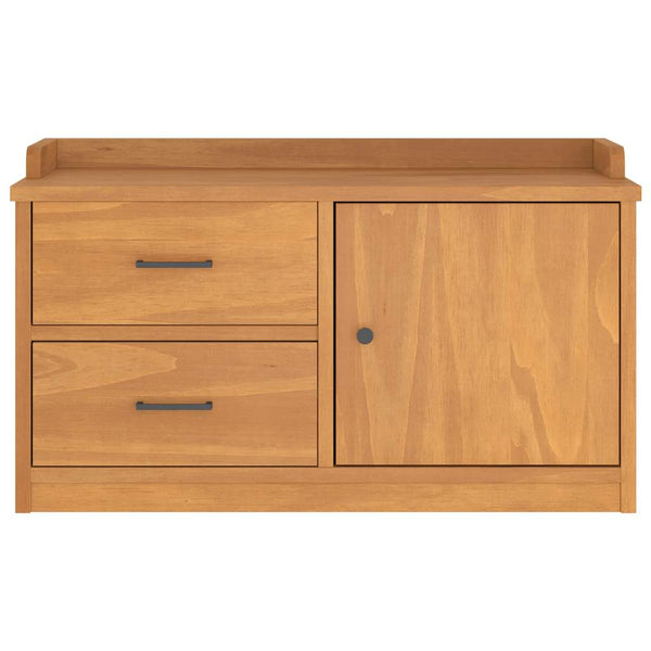 Eteisen Penkki Sandnes 87X40X50 Cm Täysi Mänty