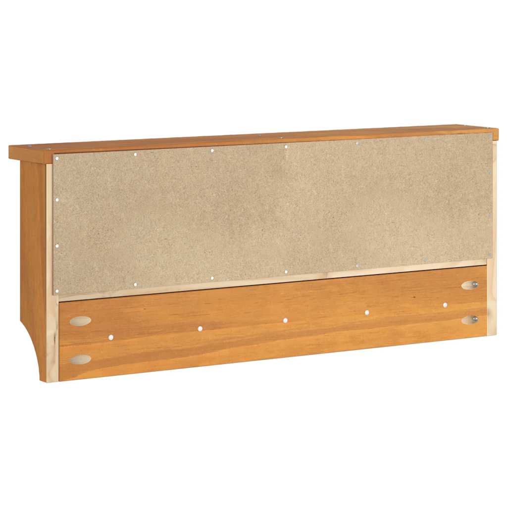 Seinänaulakko Sandnes 87X12X35 Cm Täysi Mänty