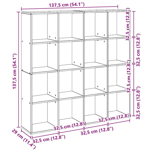 Kirjahylly 102X29X143 Cm Lastulevy