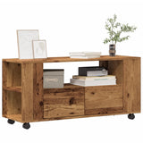 Tv-Taso 102X34,5X43 Cm Tekninen Puu