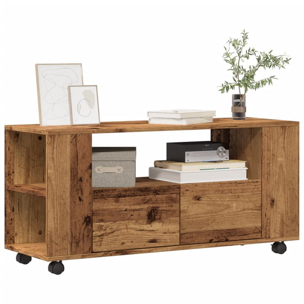 Tv-Taso 102X34,5X43 Cm Tekninen Puu