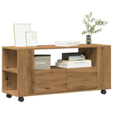 Tv-Taso 102X34,5X43 Cm Tekninen Puu