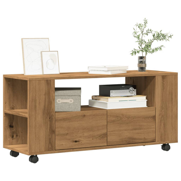 Tv-Taso 102X34,5X43 Cm Tekninen Puu