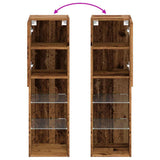Tv-Kaapit Led-Valoilla 2 Kpl 30,5X30X102 Cm