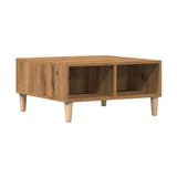 Sohvapöytä Käsityöläinen Tammi 60X60X30 Cm Tekninen Puu