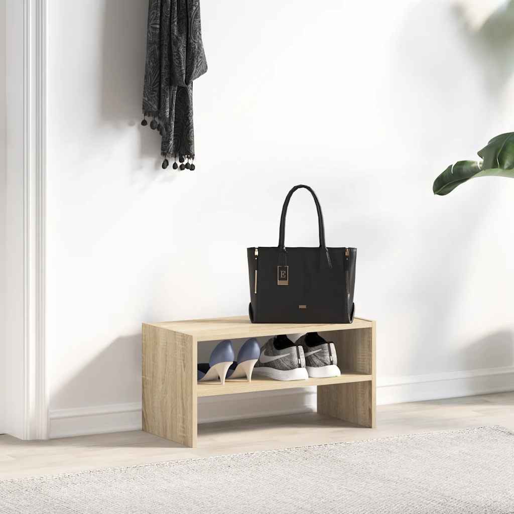 Kenkäteline Pinottava Sonoma Oak 60X30X30,5 Cm