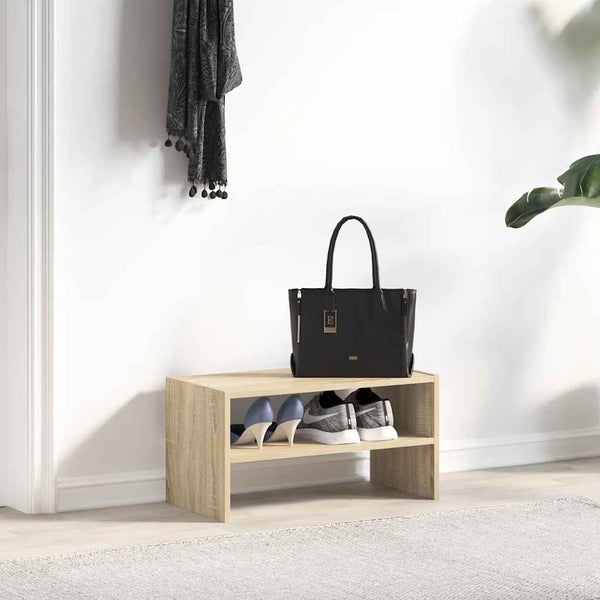 Kenkäteline Pinottava Sonoma Oak 60X30X30,5 Cm