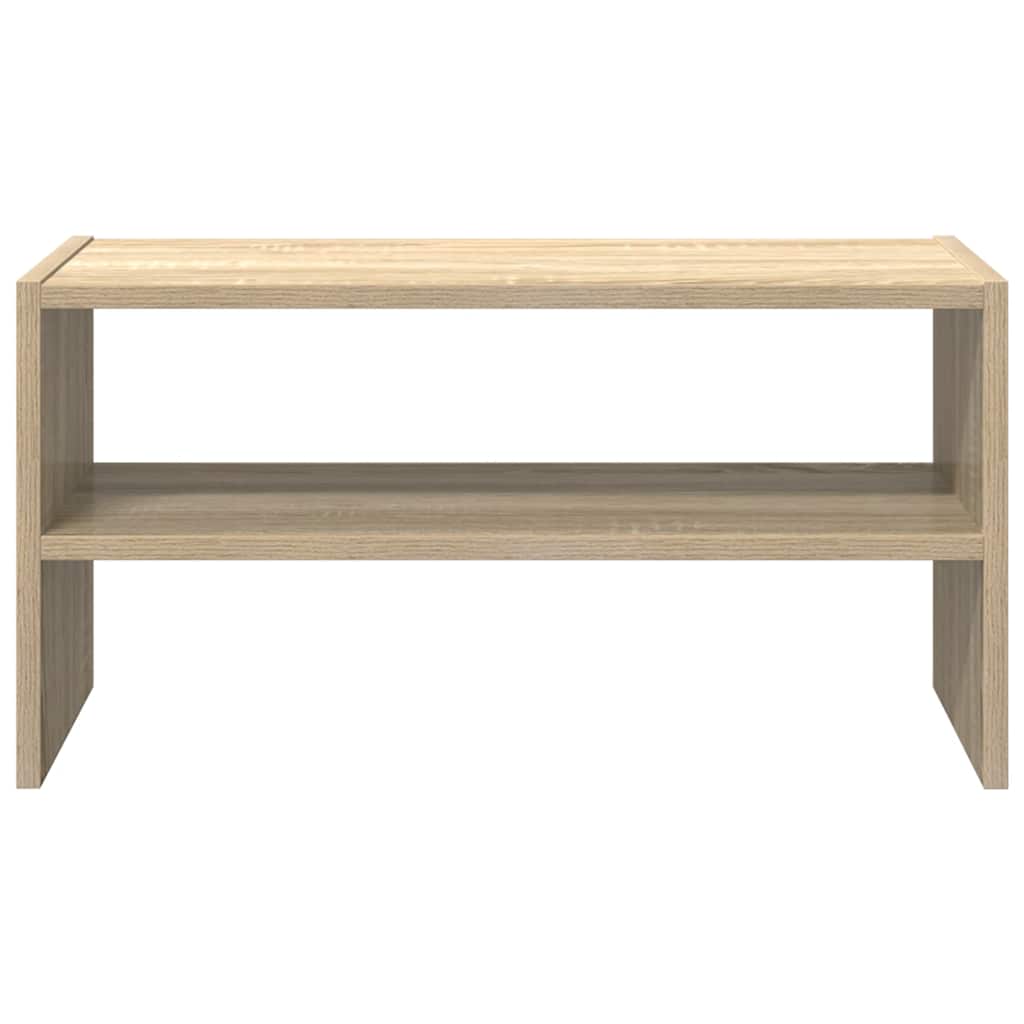 Kenkäteline Pinottava Sonoma Oak 60X30X30,5 Cm